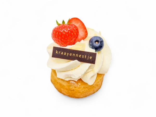 Kraayennestje slagroom