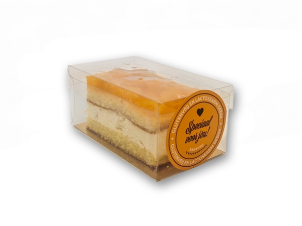 Glutenvrij-lactose-arm gebakje Perzik