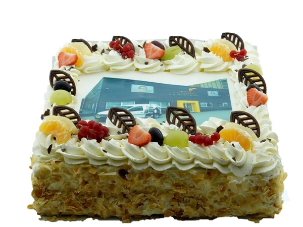 Fototaart 40 personen