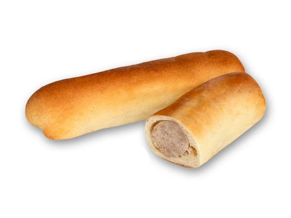 Handgemaakte worstenbroodje